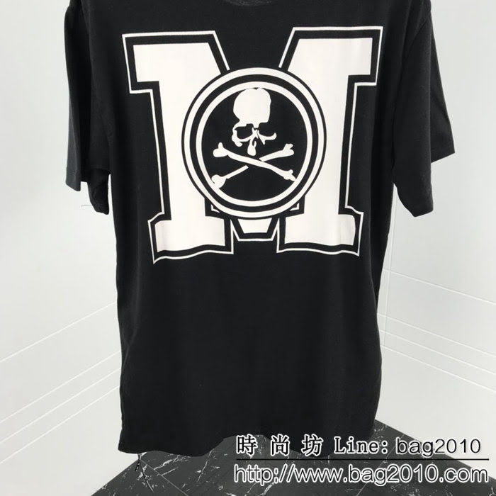 MMJ 19ss新款短袖 字母印花短袖 下擺抽繩 原版一致 高版本男女同款 ydi2285